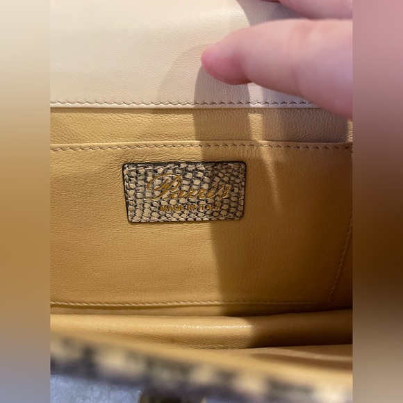 Custom lizard handbag from Parri’s in Florence, Italy with papers - Picture 3 of 8